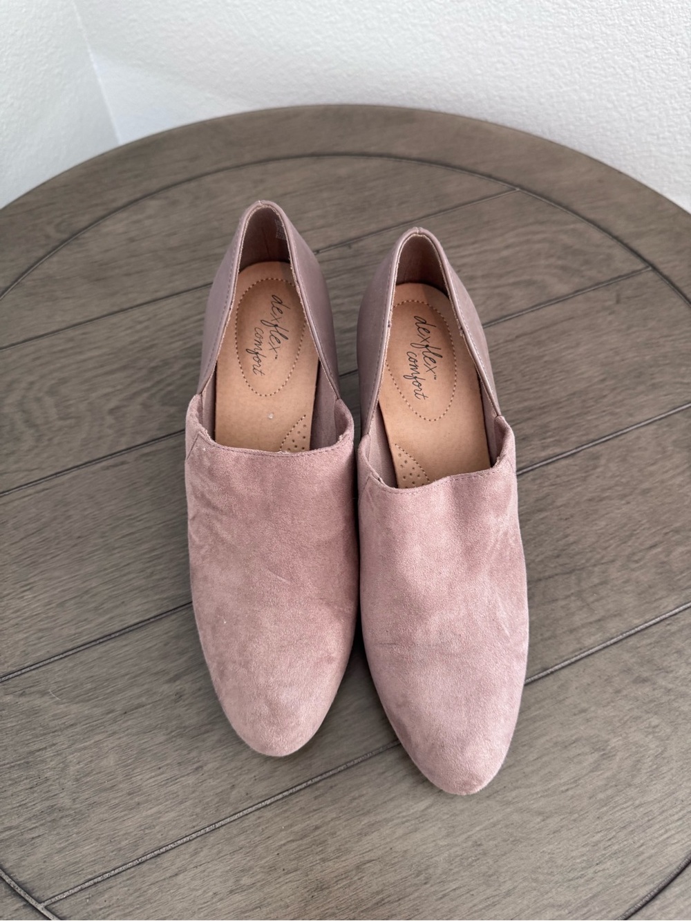 Atmosphere Dusty Pink Suede Ankle Booties